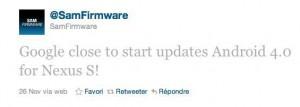 Nexus S: tra pochi giorni arriva l’aggiornamento ufficiale ad Ice Cream Sandwich