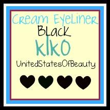 KIKO Cream Waterproof eyeliner