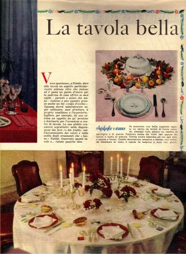 da Grazia 1956 - 3° Menù di Natale