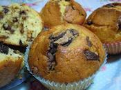 Muffin alla ricotta scaglie cioccolato