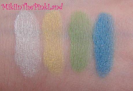 Pure Colour Extravaganza - Kiko Light Impulse Palette - Swatches