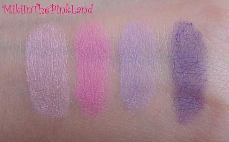 Pure Colour Extravaganza - Kiko Light Impulse Palette - Swatches