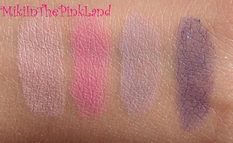 Pure Colour Extravaganza - Kiko Light Impulse Palette - Swatches