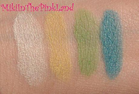 Pure Colour Extravaganza - Kiko Light Impulse Palette - Swatches