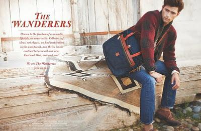 Noah Mills, Sean O’Pry & Tony Ward per Lucky Brand Holiday 2011