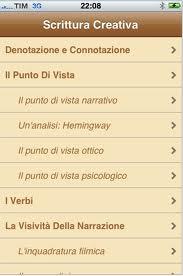 Scrittura Creativa – applicazione per iPhone, iPod, iPad