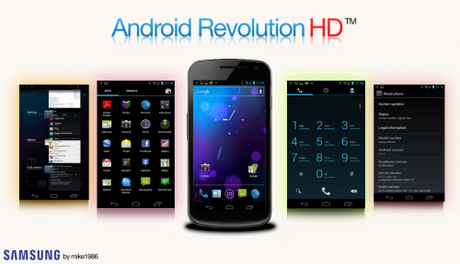 ROM Revolution HD 1.2.4 : Alta qualità e performance per il Galaxy Nexus