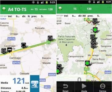 Tutor Autostrade : Oltre agli autovelox anche i Tutor su smartphone Android