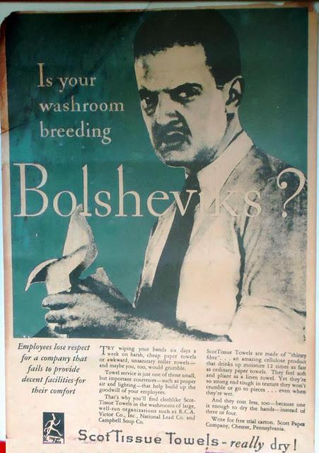 Is your washroom breeding Bolsheviks?