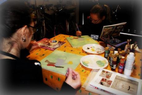 CORSI DI COUNTRY PAINTING: UNA GIORNATA IN LABORATORIO