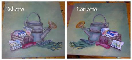 CORSI DI COUNTRY PAINTING: UNA GIORNATA IN LABORATORIO