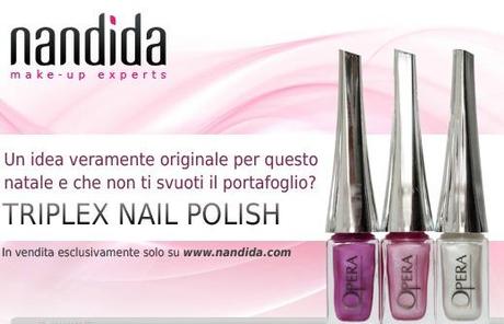 Triplex Nail Polish by OPERA MAKE-UP solo su Nandida.com