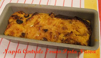 Insolito budino di panettone