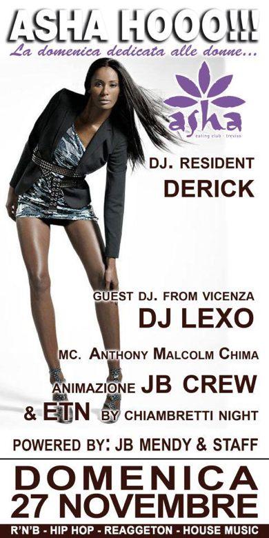 Dj Lex-o @ ASHA HOOO (Hip Hop | R&B; | Reggaeton) Treviso [Photos & Video]