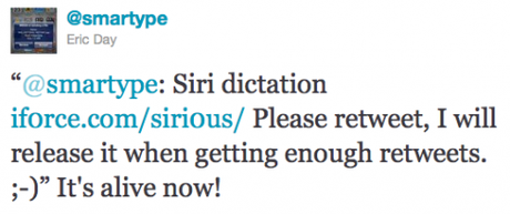 Siri Dictation per iPhone 4, iPhone 3GS, iPod Touch 4G con Jailbreak