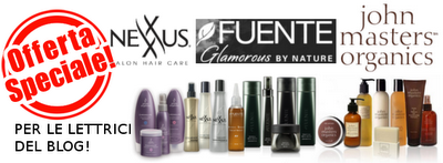 Sconti Natalizi: -25% di sconto sui prodotti NEXXUS, FUENTE E JOHN MASTERS