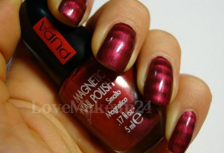 Pupa: Magnetic Nail Kit in Red