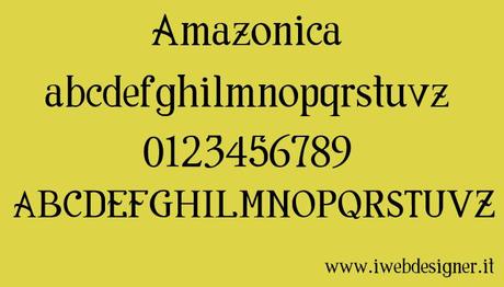 amazonica-font