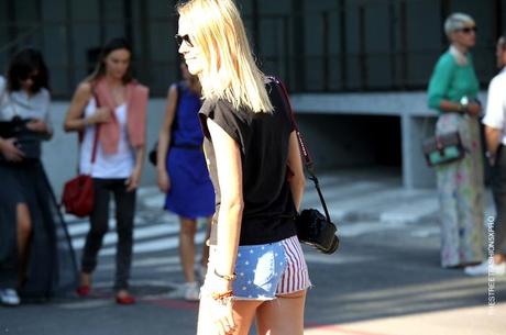 In the Street...Stars and Stripes #2, Paris