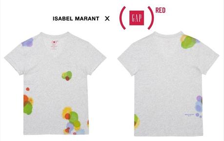 GAP ed Isabel Marant realizzano una t-shirt per la Giornata mondiale contro l’Aids