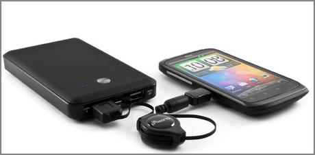 Da Proporta batteria esterna portatile per iPhone, iPad, smartphones e tablet