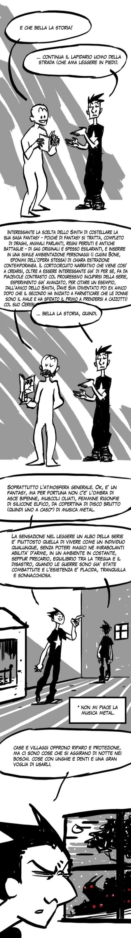 La lunga saga di Bone secondo Federico Rossi Edrighi ></div>> LoSpazioBianco