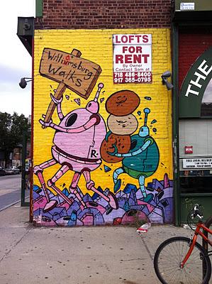 WILLIAMSBURG BROOKLYN STREET ART