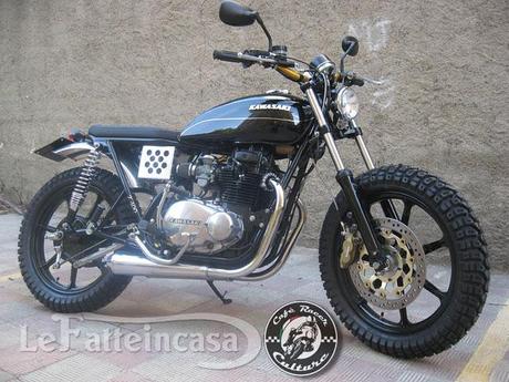 Lefatteincasa : Kawasaki Z 400 by Daniele