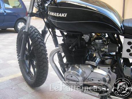 Lefatteincasa : Kawasaki Z 400 by Daniele