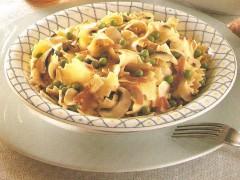 pappardelle,ricette appardelle,tagliatelle,ricette tagliatelle,cucinare tagliatelle con funghi,pappardelle con prosciutto,pappardelle con piselli,