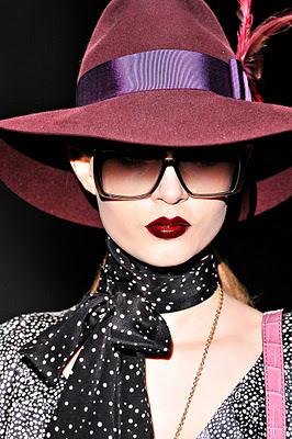 Gucci, i cappelli dell'Inverno 2011 2012