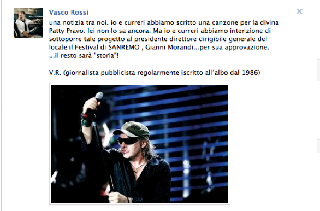 Vasco Rossi ha scritto una canzone per Patty Pravo!