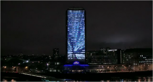 Nokia Lumia 800, tutti gli occhi di Londra illuminati dal projection mapping 4D