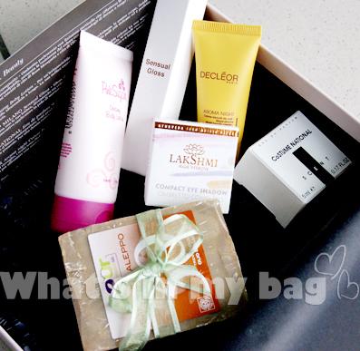 Glossypost n°3: Glossybox di Novembre