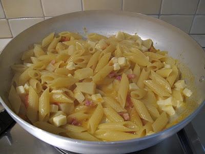 Penne risottate con patate e provola