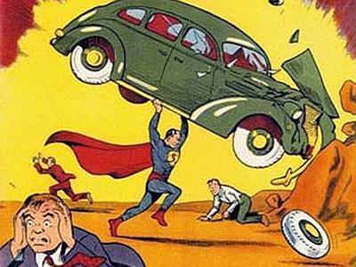 Action1 400x300 Nuovo record per copia del primo Superman, venduto per 2,16 milioni di dollari 