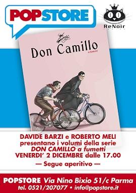 POPstore ospita Davide Barzi e Roberto Meli, autori della serie a fumetti di Don Camillo