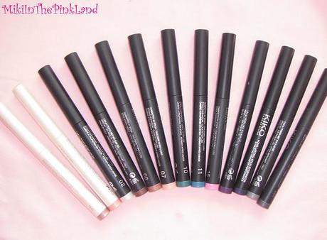 I miei LongLasting Stick Eyeshadow Kiko