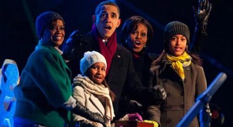 obama national christmas