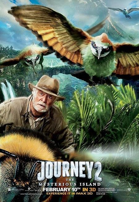 Quattro affascinanti character poster da Journey 2: The Mysterious Island