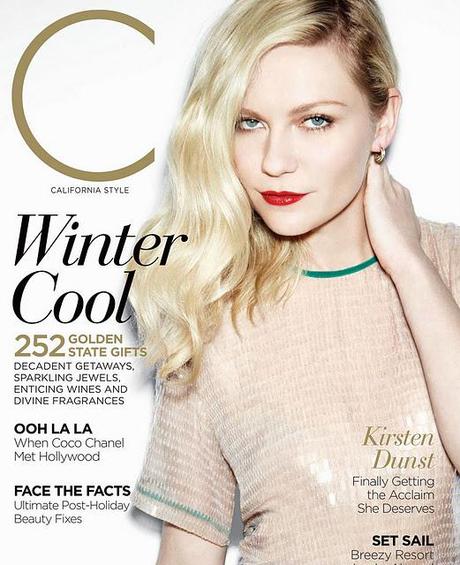 Cover Girl// Kirsten Dunst on C Magazine