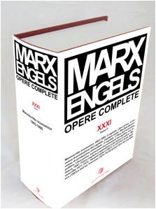 Pubblicato il volume XXXI delle Opere Complete di Marx ed Engels