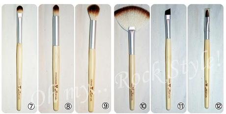 Review Bamboo Brush Set - Zoeva