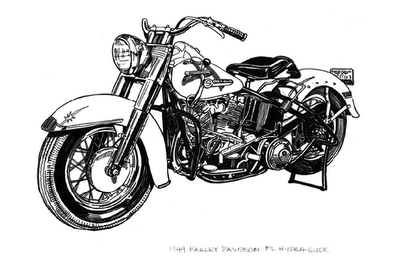 Motorcycle Art - Kerri Oberhauser