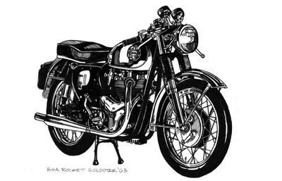 Motorcycle Art - Kerri Oberhauser