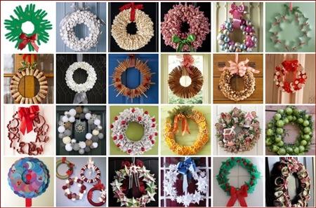 Natale 2011: 100 diversi modelli di ghirlande