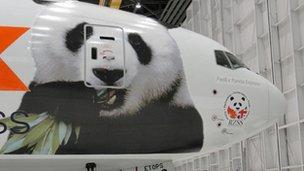 Ediumburgo in festa: arrivano due panda