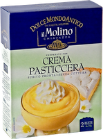 Canortino con crema pasticcera e amarene