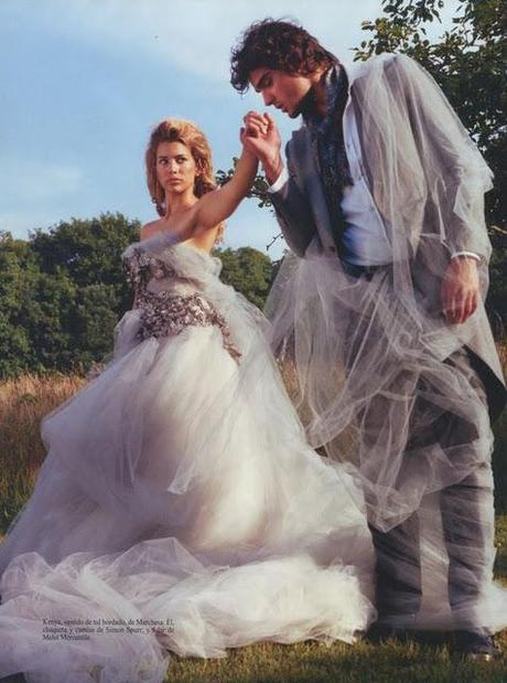 Marlon Teixeira Su Vogue Spagna by Bruce Weber