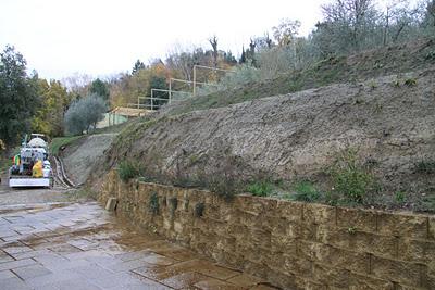 l'idrosemina della scarpata a Pierino